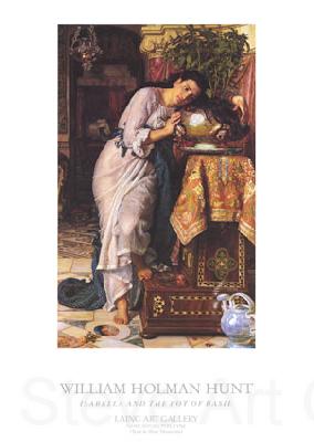 William Holman Hunt Isabella and the Pot of Basil